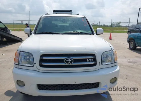 2004 Toyota Sequoia Limited V8 z USA, uszkodzony, nr VIN 5TDBT48A24S228444